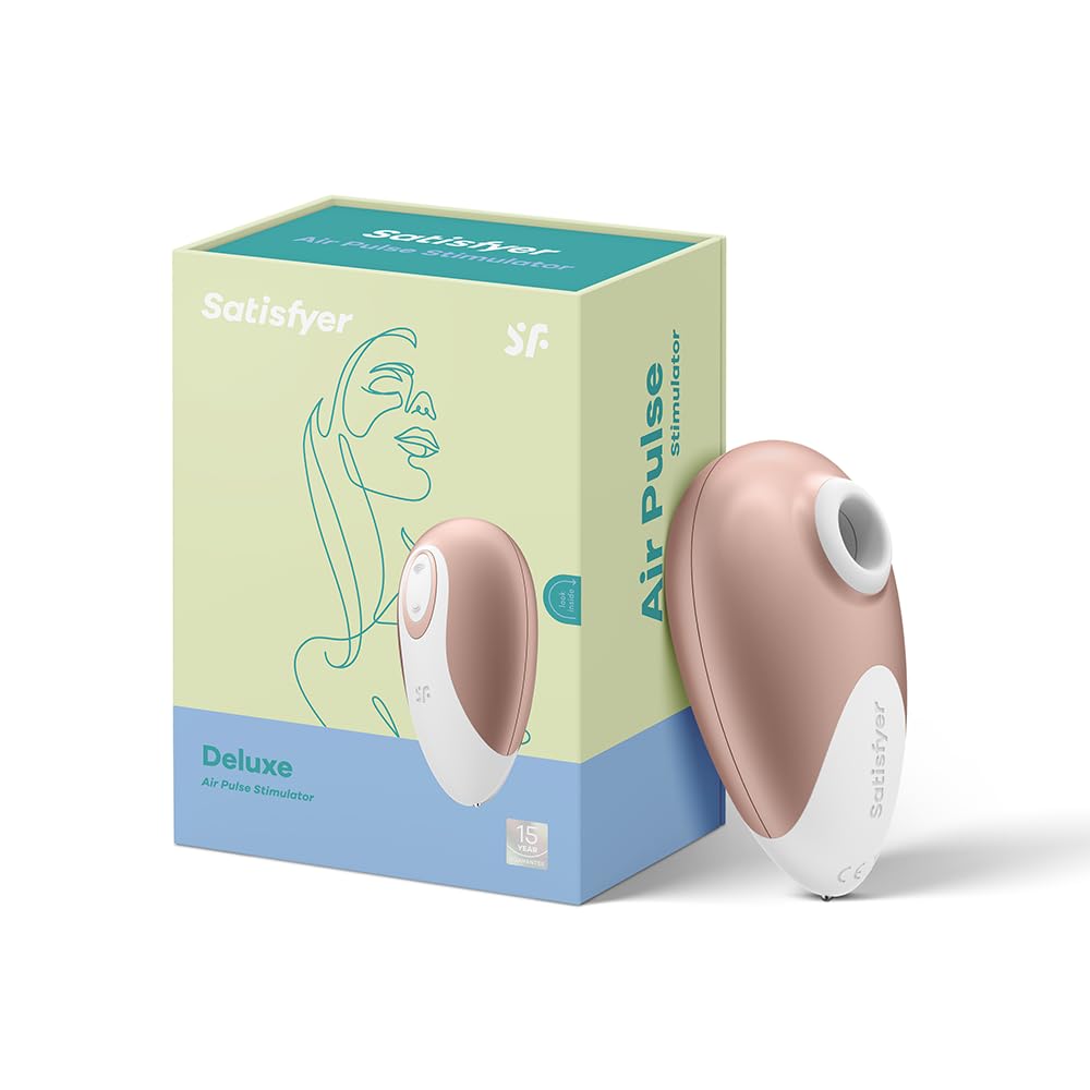 Satisfyer Deluxe Vibrator Sex Toy | Adult Toys for Women | Womens Clitoral Air Pulse Vibrator | Vibrating Sexual Pleasure Device
