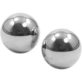 Golden Triangle Chrome Deluxe 1/2 Inch Diameter Ben Wa Balls