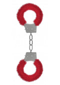 Ouch! Beginner's Handcuffs Furry, Red