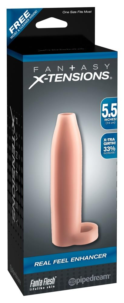 Pipedream Fantasy X-Tensions Real Feel Enhancer, Flesh