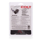 Calexotics Colt Scrotum Set     Silicone Male Enhancement Ring With Support Band     Sex Toys For Men     Black
