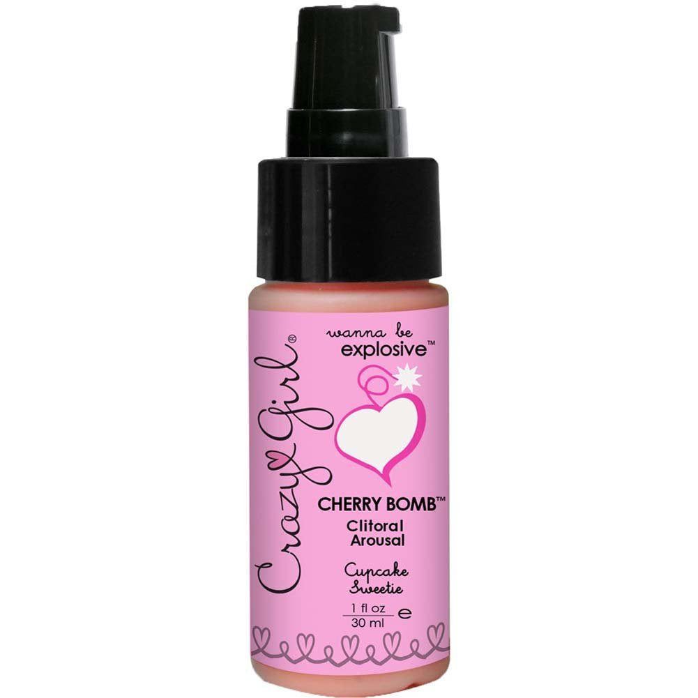Classic Erotica Crazy Girl Cherry Bomb Cupcake, 1 Ounce