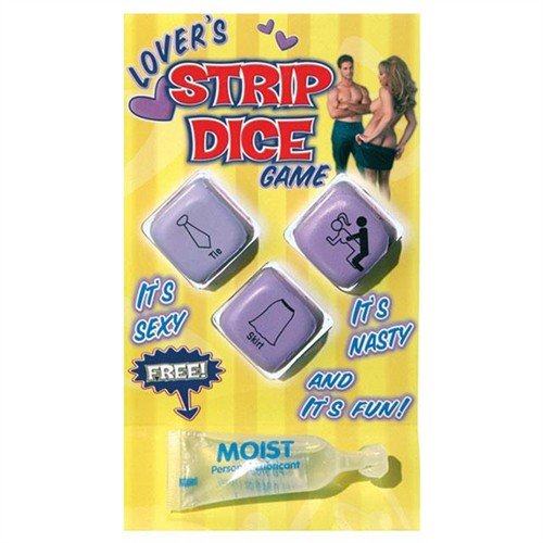 Pipedream Lover'S Strip Dice Game