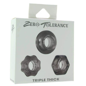 Zt Triple Thick Cock Ring Set Of 3