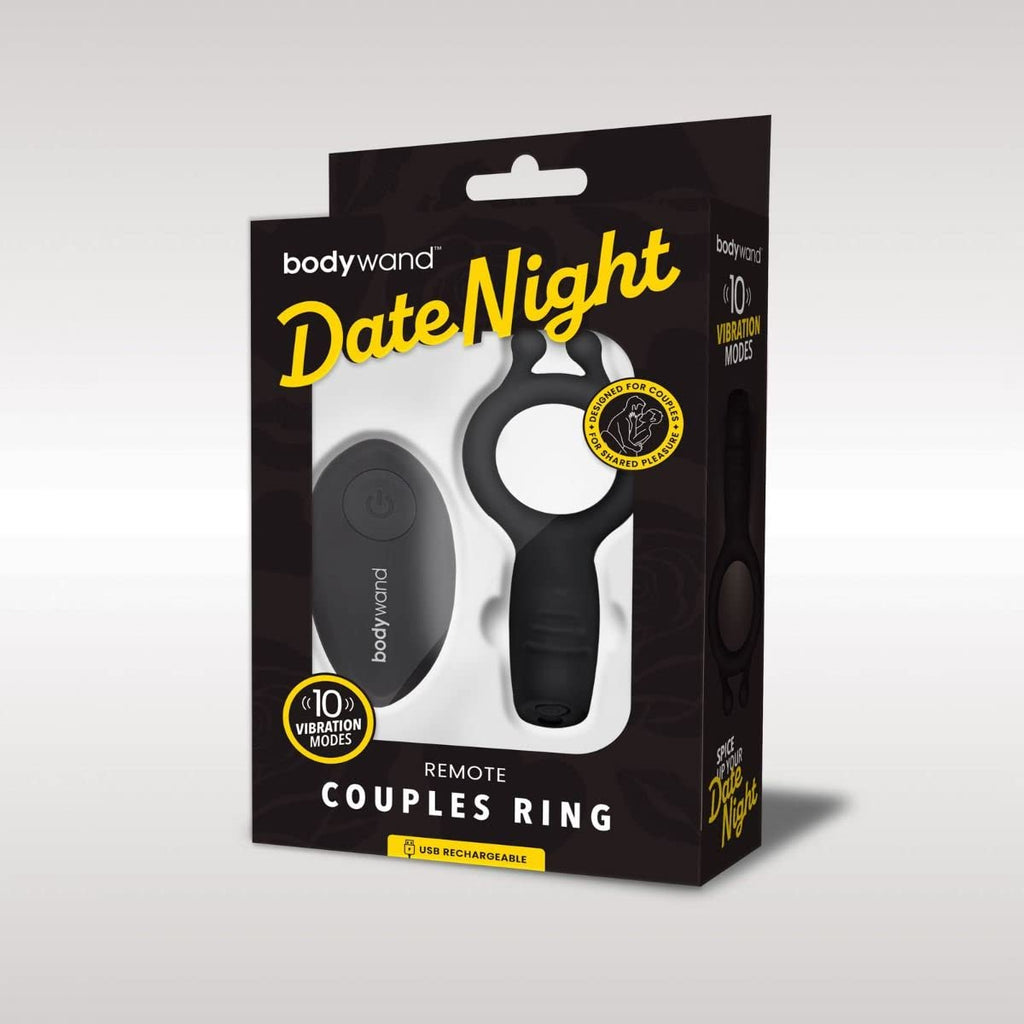 Bodywand Date Night Vibe Couples Ring With Remote