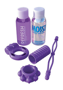 (D) Fantasy C-Ringz Party Pack Purple