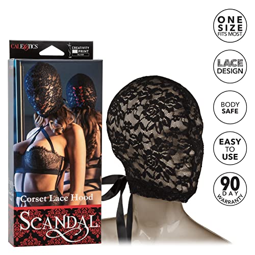 Calexotics Se-2712-94-3 Scandal Corset Lace Hood