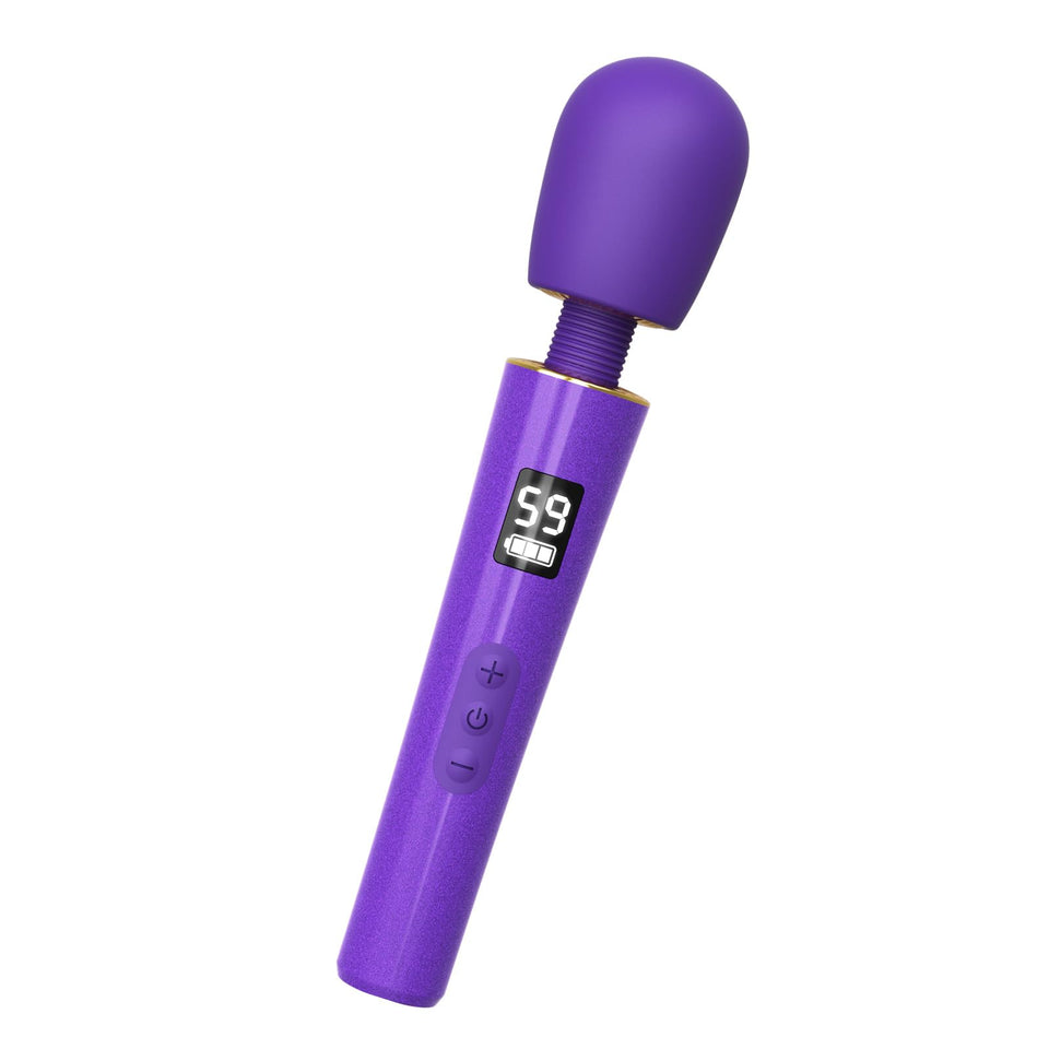 Tracy's Dog Mini Vibrator Wand [Sex Toys] Clit Stimulator | Travel-Friendly | 9 Vibrations & 5 Speeds of Pleasure | Powerful & C