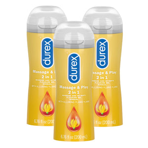Durex Massage & Play 2 In 1 Sensual Ylang Ylang - 6.76 Fl. Oz. / 200 Ml