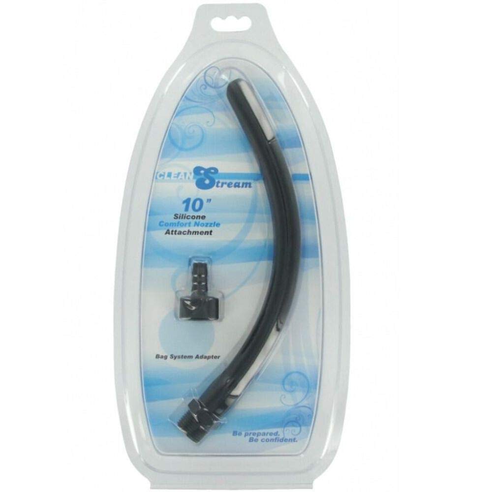 Cleanstream Silicone Comfort Nozzle Attachment Black