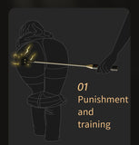 GURIDO Electric Shock Leather Paddle BDSM Props sm Torture Equipment sm Supplies Leather Beat Training Hand Beat BDSM Electric S