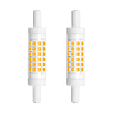 Bonlux Dimmable R7S Led Bulb 78Mm (3'') - 5W T3 Double Ended J Type J78 Led Flood Light Daylight 6000K, 45W Halogen Replacement