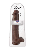 Pipedream Products King Cock 15 Inch Cock With Balls, Brown