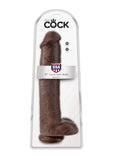 Pipedream Products King Cock 15 Inch Cock With Balls, Brown