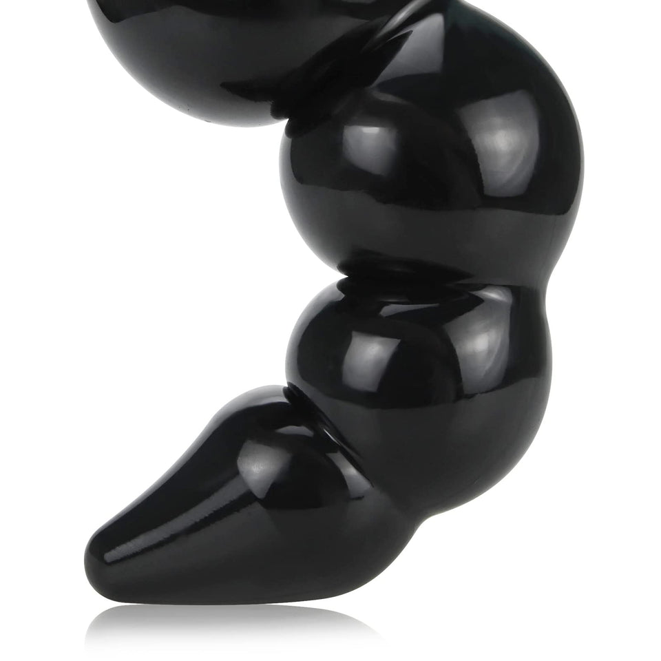 Super Long Thick Anal Beads Butt Plugs,Strong Suction Cup Butt Plug Sex Toys Prostate Massage Anal Trainer Dildo Anal Toy for Ma