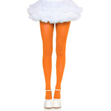 Nylon Tights O/S Orange O/S Or