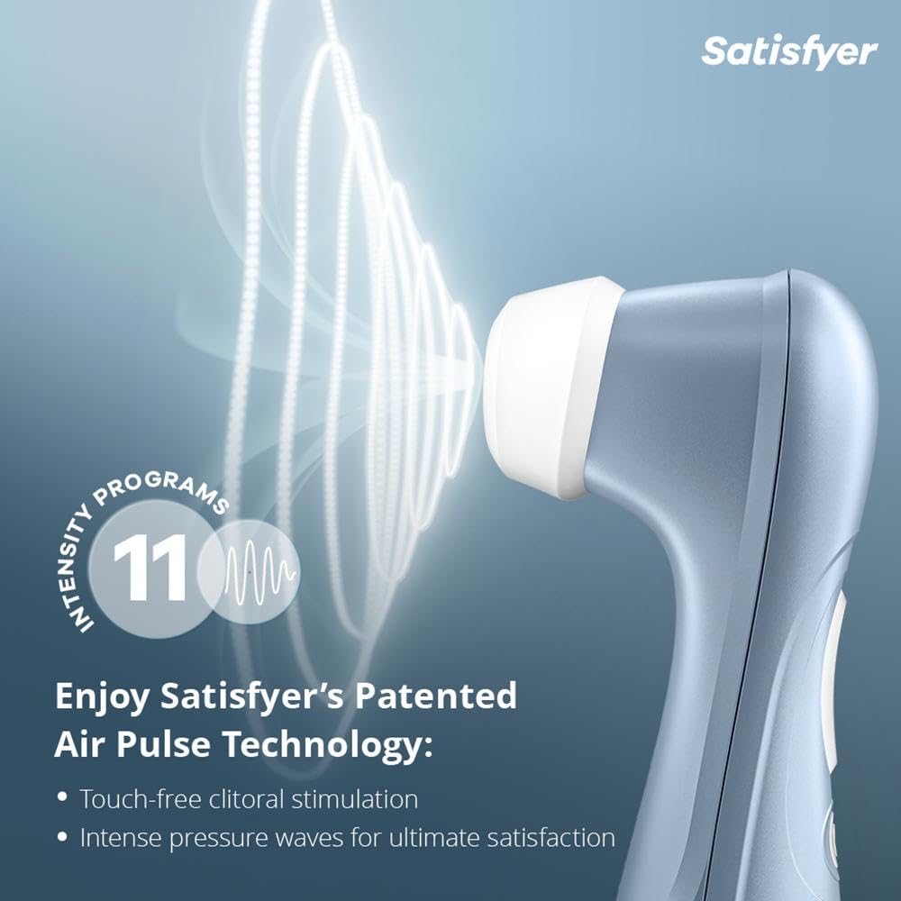Satisfyer Pro 2 Vibrator Sex Toy | Adult Toys For Women | Suction And Clitoral Stimulation Vibrator | Vibrating Sexual Pleasure