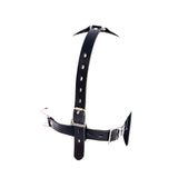 Hook Claw Mouth Spreader & Nose Hook, Open Mouth Gag for Sex Fetish Restraints SM Adjustable Slave Harness Sex Toy for Men and W