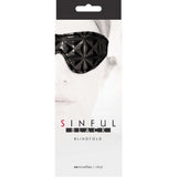 Sinful Blindfold Black