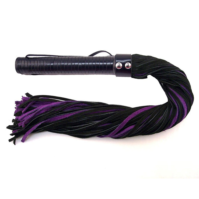 Rouge Flogger Suede wLeather Hnd BkPur