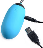 Bang Xl Silicone Vibrating Egg - Blue