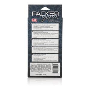 Packer Gear Boxer Brief Harness - Large/Extralarge - Black