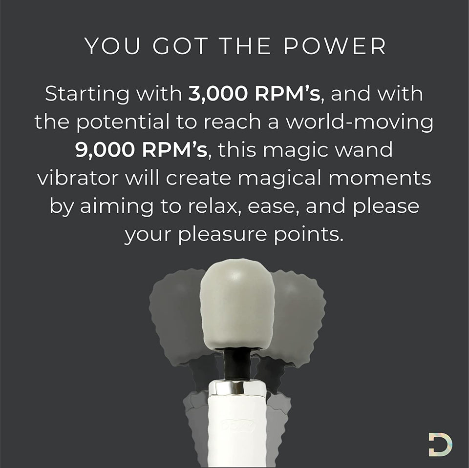 Doxy Original Ultra Powerful Sex Toys Wand Massager  Female Vibrator Wand Sex Toy  White Personal Massager For Women  Persona