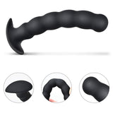 Anal Plug Trainer Kit, Pack of 2 Silicone Butt Plug Training Set Thread Anal Beads with Narrow Flared Base Adult Sex Toy for Men