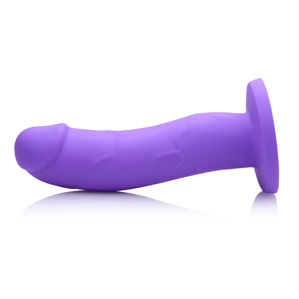 Strap U Boi Toy Premium Silicone Dildo, Purple (Af135)