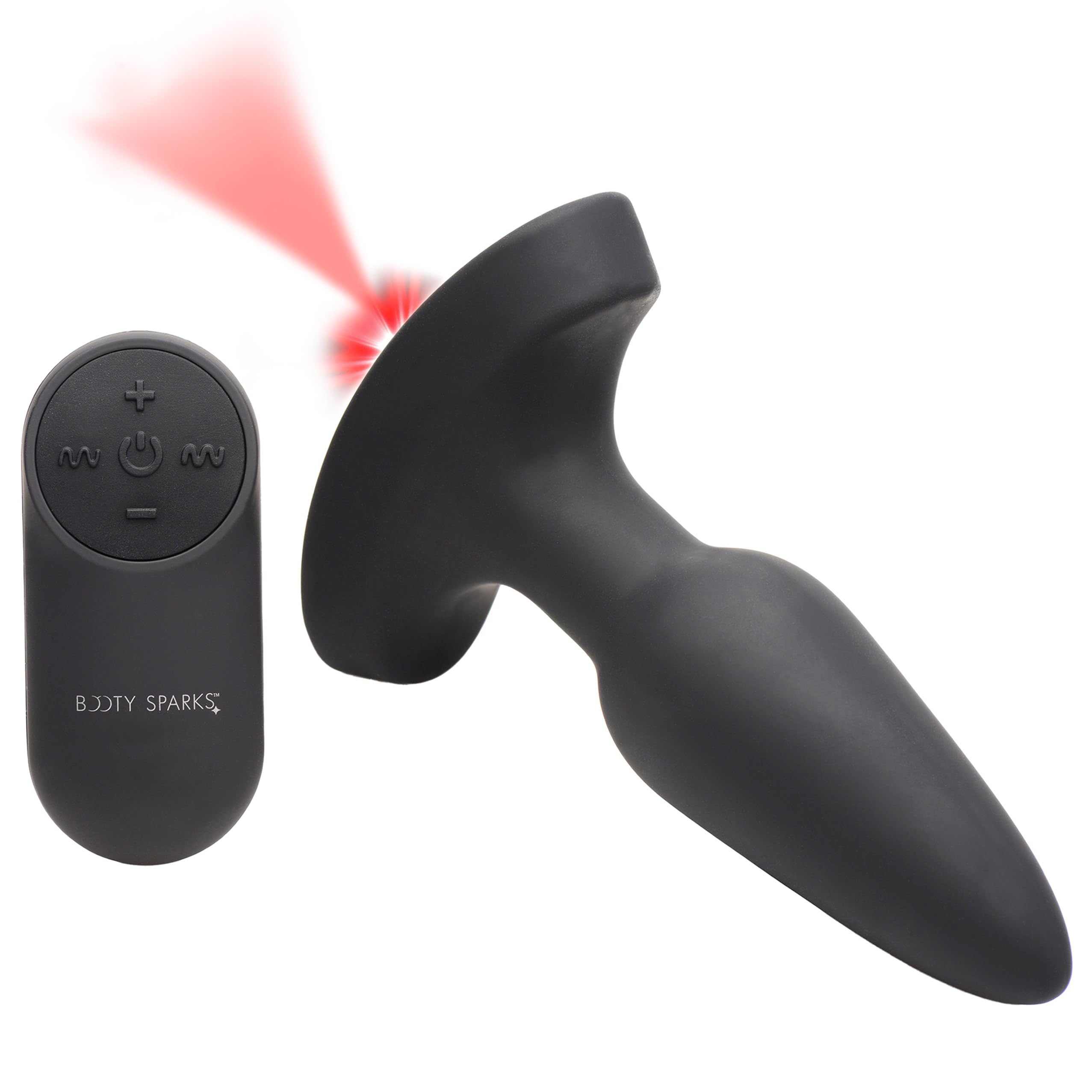 Laser Series 28x Small F*ck Me Vibrating Anal Plug With Remote: Butt Plug for Men, Women & Couples, Prostate Massager, Adult Ana