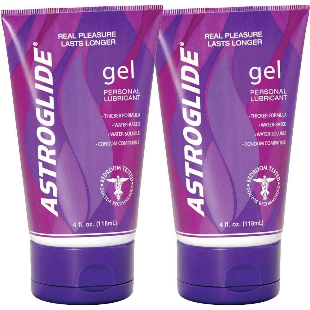 Astroglide Lubricant Gel, 4 Fl Oz (Pack Of 2)