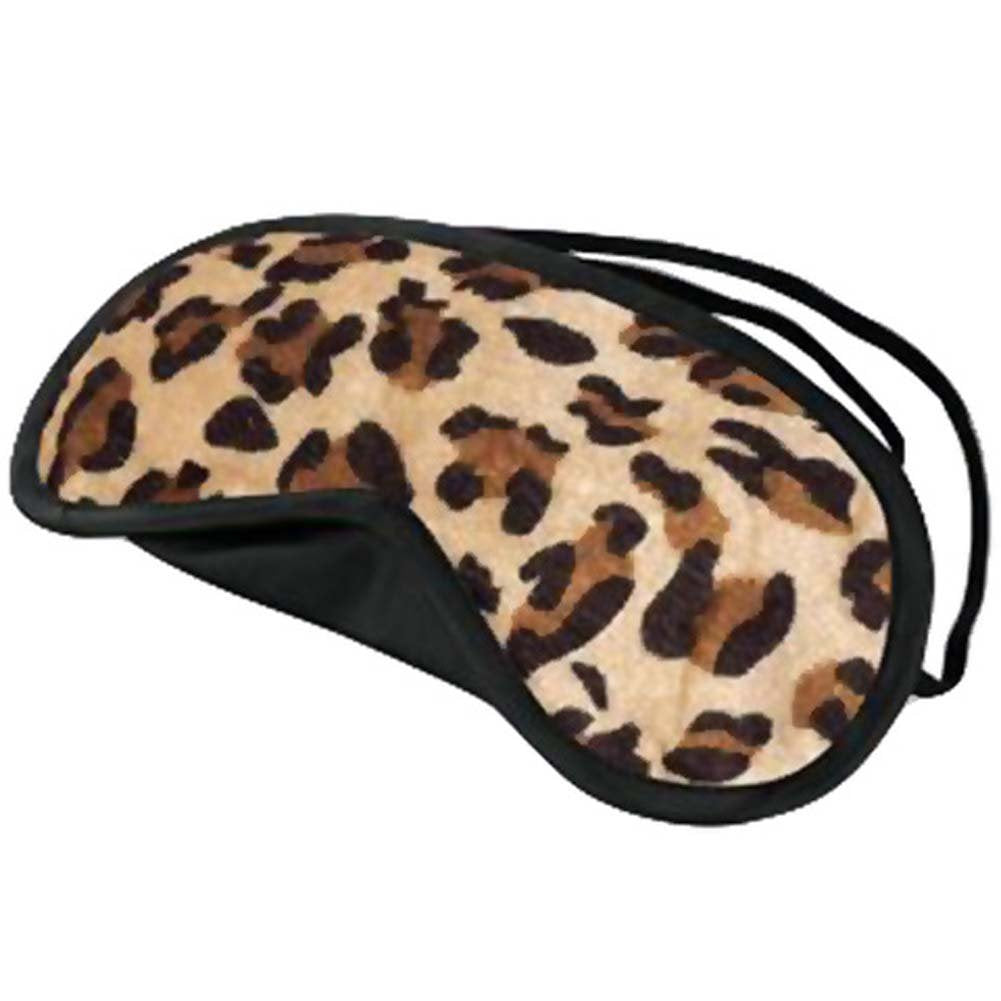 Lux Fetish Peek-A-Boo Love Mask Leopard