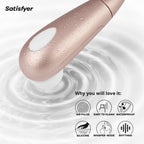 Satisfyer Number One - Air-Pulse Clitoris Stimulator - Non-Contact Clitoral Sucking Pressure-Wave Technology, Waterproof (Rose Gold)