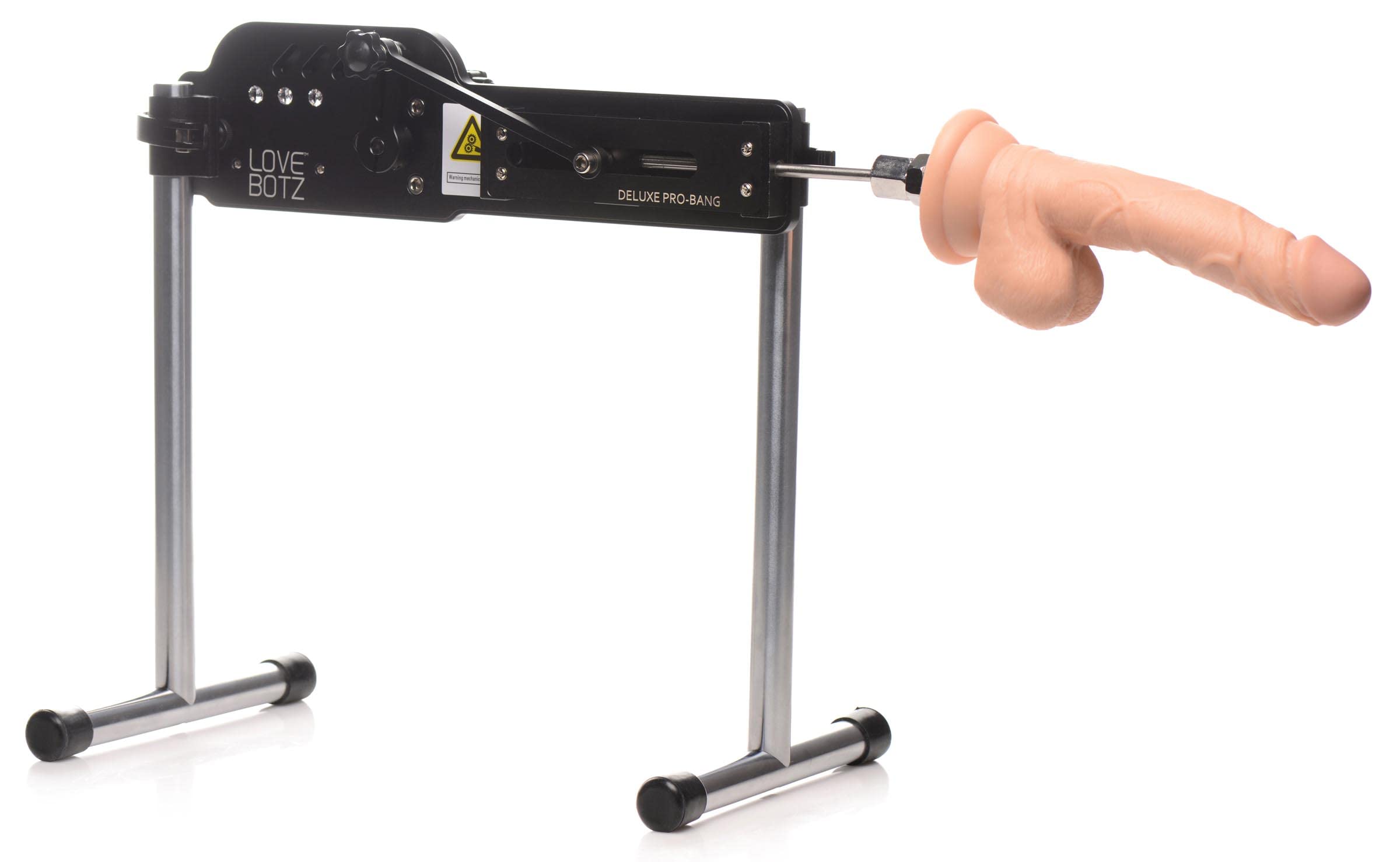 LoveBotz Deluxe Pro-Bang Sex Machine with Remote Control, Black