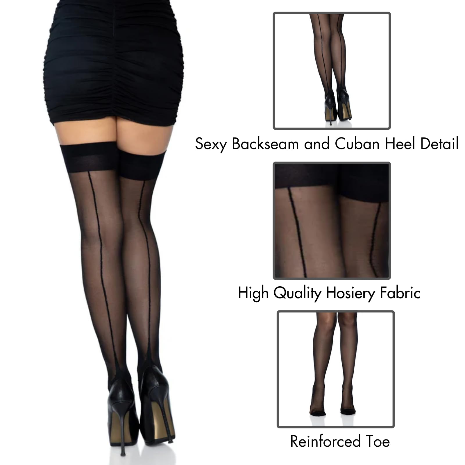Lycra Cuban Foot Stocking O/S