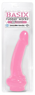 Basix Rubber Works 10-Inch Dong Pink