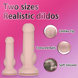 Strap on Dildo Harness Sex Toys for Couples Women, Strapless Double Dildo Thick Consoladores Realistic G Spot Anal Vibrator with