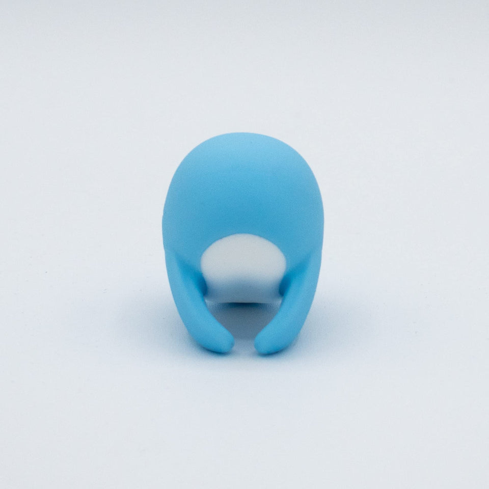 Natalie's Toy Box Heavenly Humpback Finger Bullet Vibrator, Rechargeable Waterproof Massager for Clitoral, Vaginal or Nipple Sti