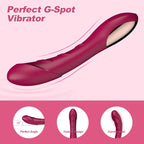 G Spot Dildo Vibrator For Vagina Clitoris Anal Stimulation, Waterproof Rechargeable Quiet Vibrating Powerful Vibrators Adult Sex Toy Gift For Women Couple With 12 Vibration Mode- Melo