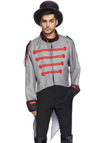 Leg Avenue Military Jacket With Tails. Grey Color