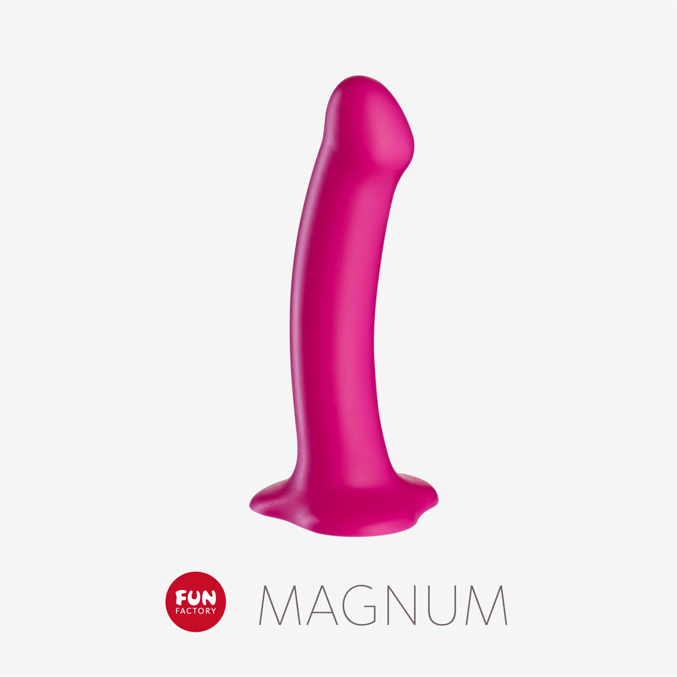 Fun Factory Adult Toys - Suction Cup Dildo And Strapon Adult Sex Toy - Dildo For Women, Men And Couples (Magnum Violet)