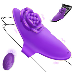 Sex Toys Remote Control Vibrator with Rose Vibrator Couples Sex Toys G Spot Vibrators Wearable Panty Butterfly Vibrator with 10