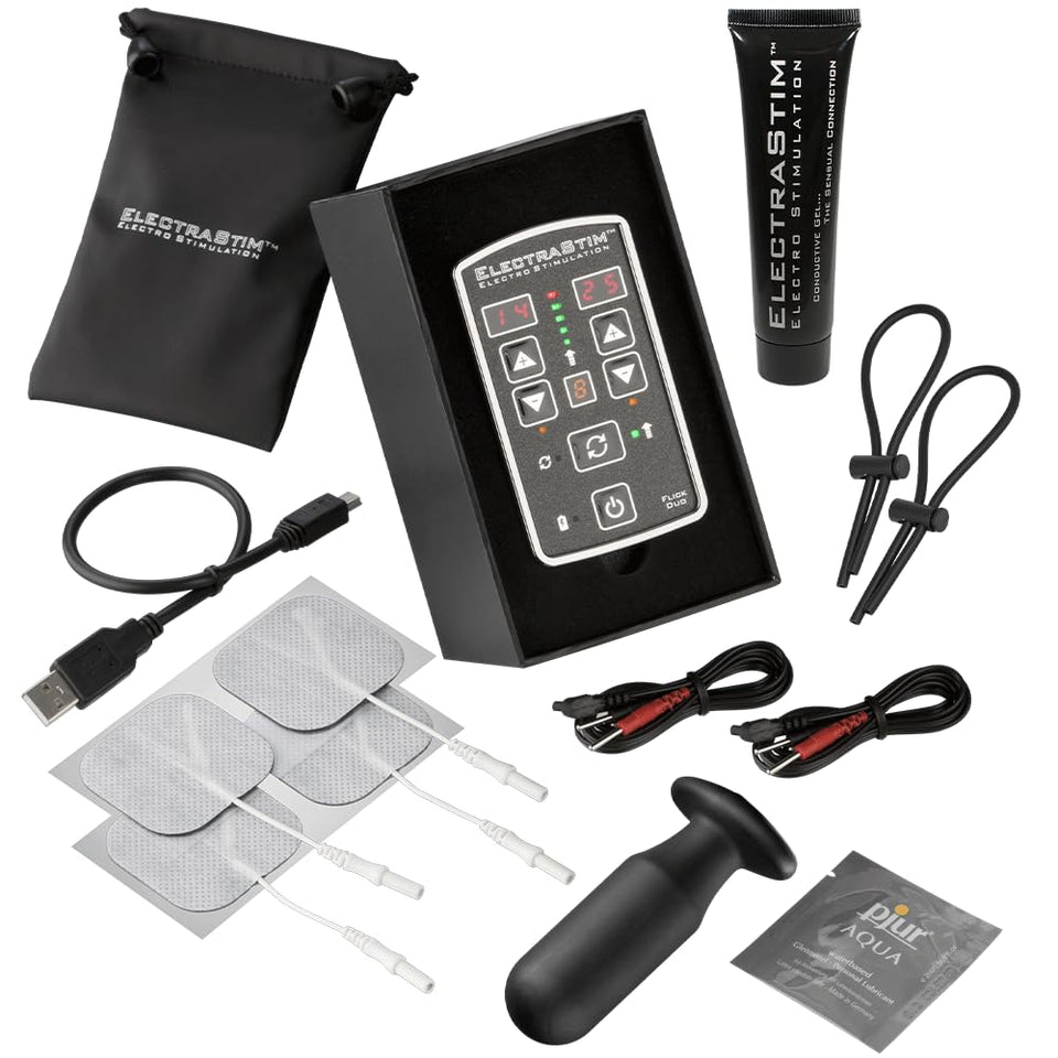 Electrastim Flick Duo Stimulator Multi-Pack Em80-M