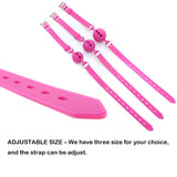 RYOZOCH Silicone Breathable Ball Gag for Adult Bondage Restraints Sex Play (Pink, 1.5in Ball)