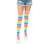 Acrylic neon rainbow thigh hig