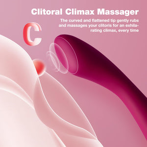 Heated G-Spot Vibrator Sex Toy - SVAKOM 2024 Updated APP Remote Control Heating Finger Vibrators with 5 * 5 Vibrations - Clitora