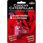 Horny Honey Vibro Ring Coochy Caterpillar - Magenta