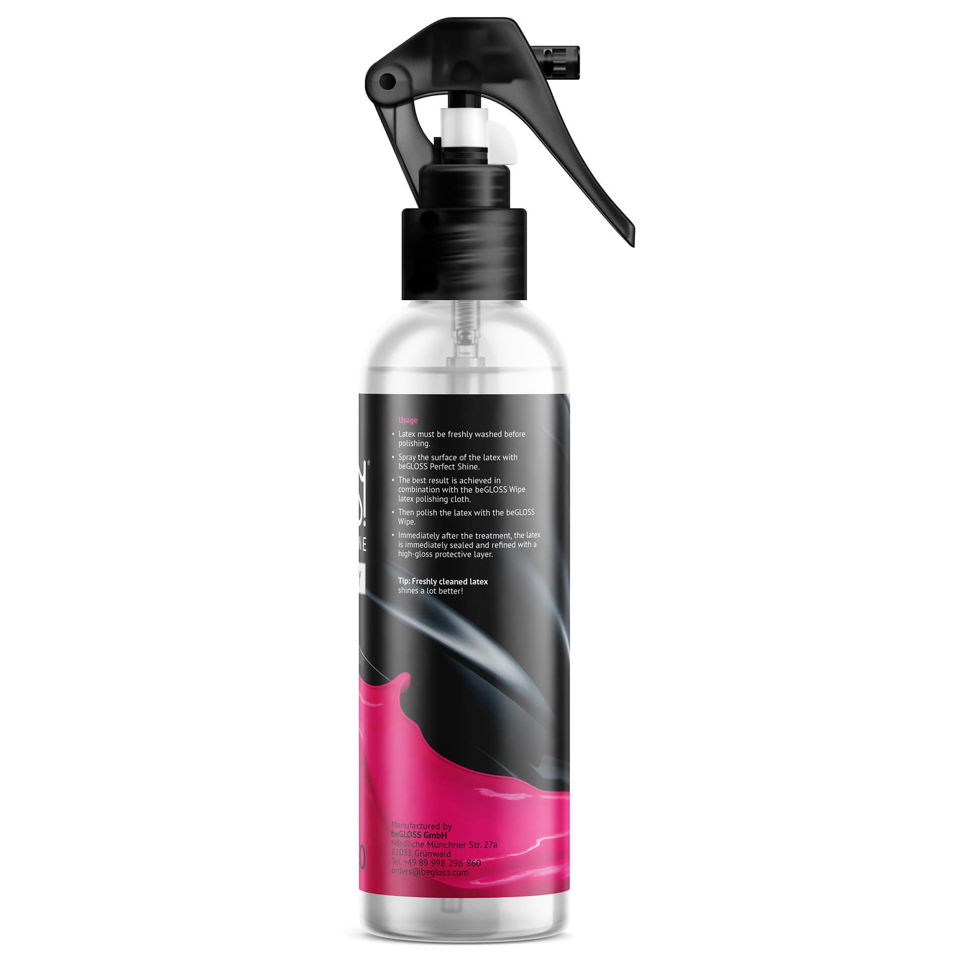 Begloss Perfect Shine Premium Spray For Glossy Latex 250Ml Clear
