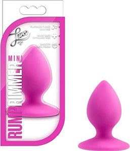 (D) Luxe Rump Rimmer Mini Pink Butt Plug