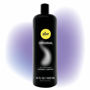 pjur  Original  Silicone Based Lubricant, Premium Lube for Men, Women & Couples, Odorless, 1L /  34  fl.oz